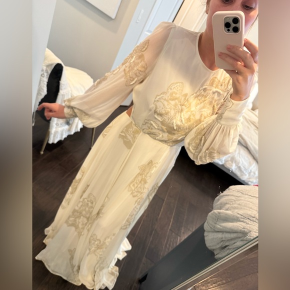 NWOT ASOS EDITION embellished print maxi dress - Picture 7 of 15